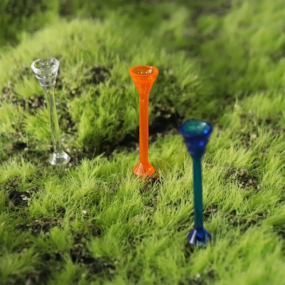 20 قطعة منخفضة المقاومة جولف تيز وسادة مطاطية طبقة مزدوجة نوادي الغولف المحملة 83 مللي متر البلاستيك جولف أدوات التدريب الرياضة في الهواء الطلق #6