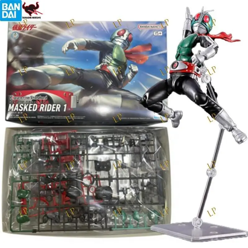 

In Stock Original BANDAI SPIRITS Figure rise Standard Kamen Rider New No1 Anime model action figure Genuine Boxed Toy