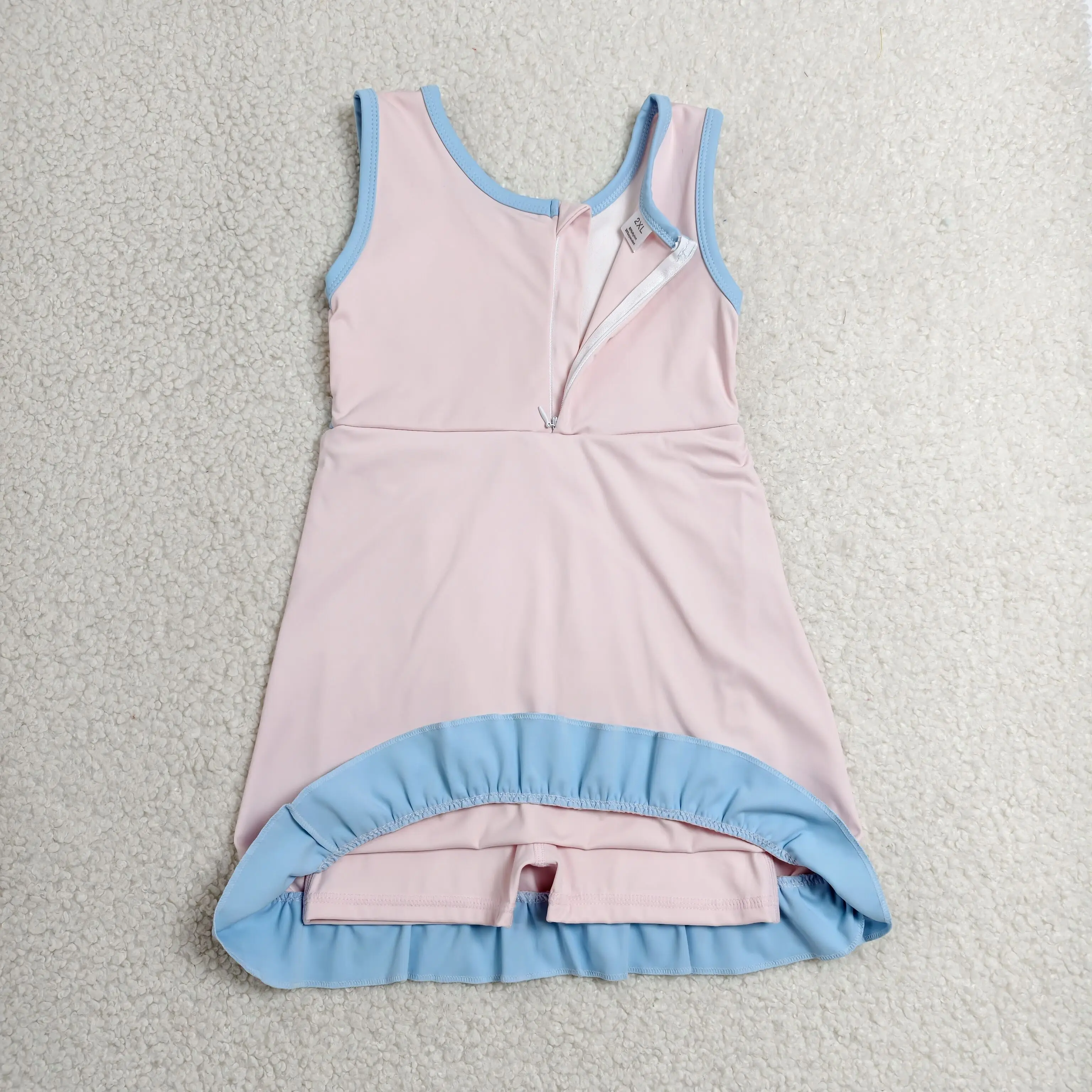ベビーガールアクティブウェア、幼児キッズノースリーブフリルス - Baby Yoga Clothing のレビューと価格