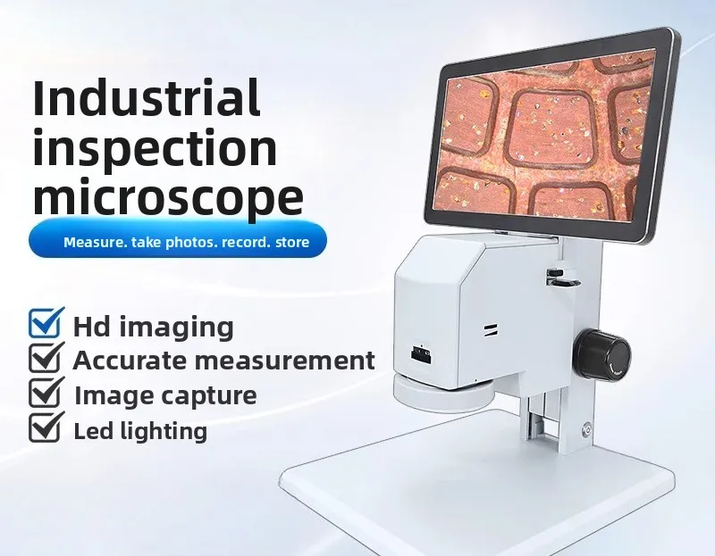 High definition measurement camera integrated industrial inspection microscope HD750C
