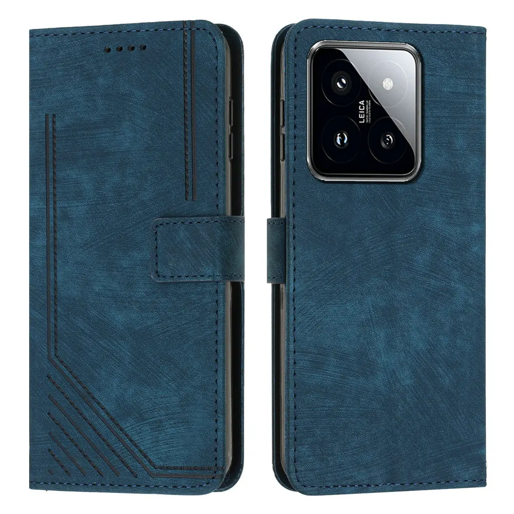 Voor Xiaomi 14 Pro 13 T 12T 11 Lite Ne 5G Portemonnee Hoesje Lederen Boek Funda Telefoon Mi 11T 12 Lite 13 T Pro T13 T11 Magneet Kaarthoes