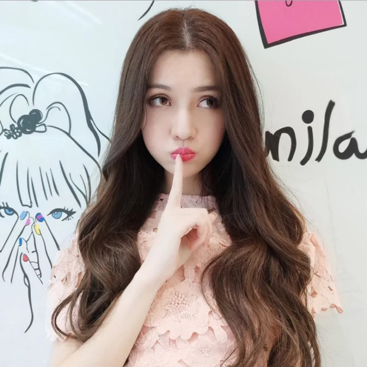 

Синтетический парик для женщин, парик с центральным пробором и повязкой на голову, парик, корректирующий форму лица.