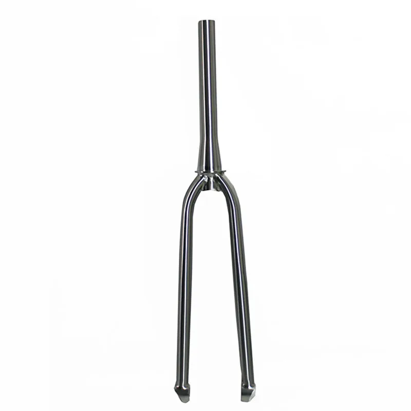 Titanium Gravel Road Bike Fork, Tapered Flat Mount, Disc Brake, Thru Axle