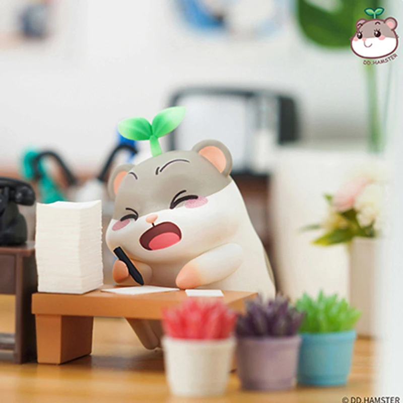 DD hamster Working series Blind Box Guess Bag Mystery Box Toys Doll Cute Anime Figure Desktop Ornaments Gift Collection