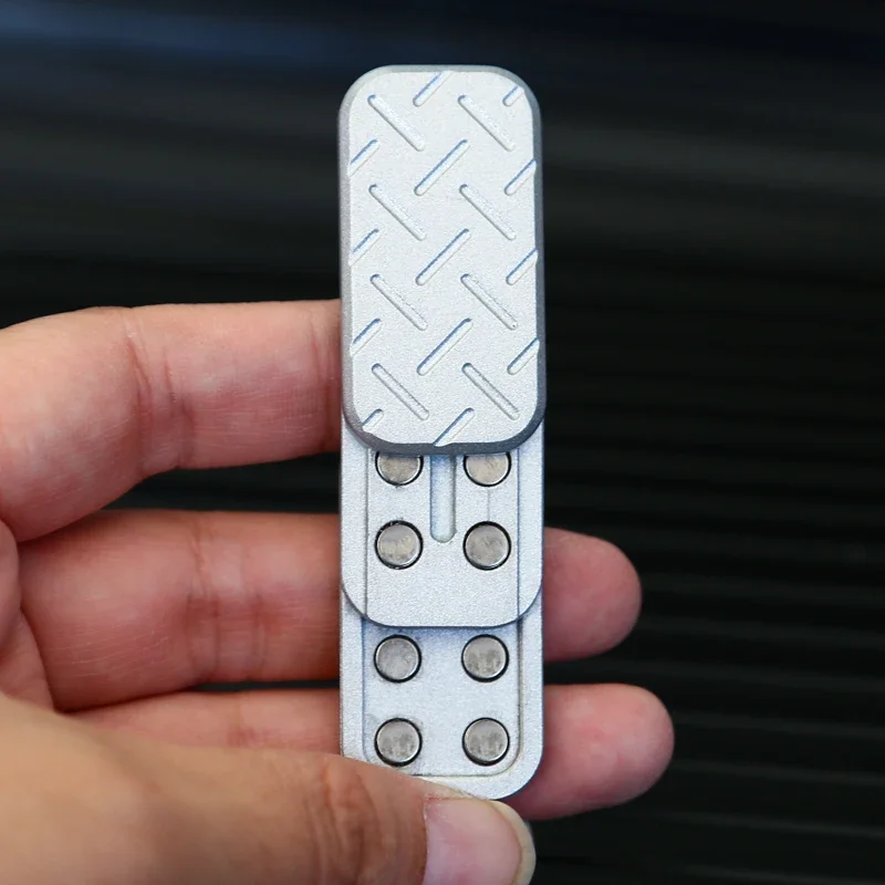 سبائك الزنك تململ المنزلق الكبار EDC المعادن ألعاب متململة التوحد أدهد اليد سبينر القلق الإجهاد الإغاثة اللعب جمع هواية #2