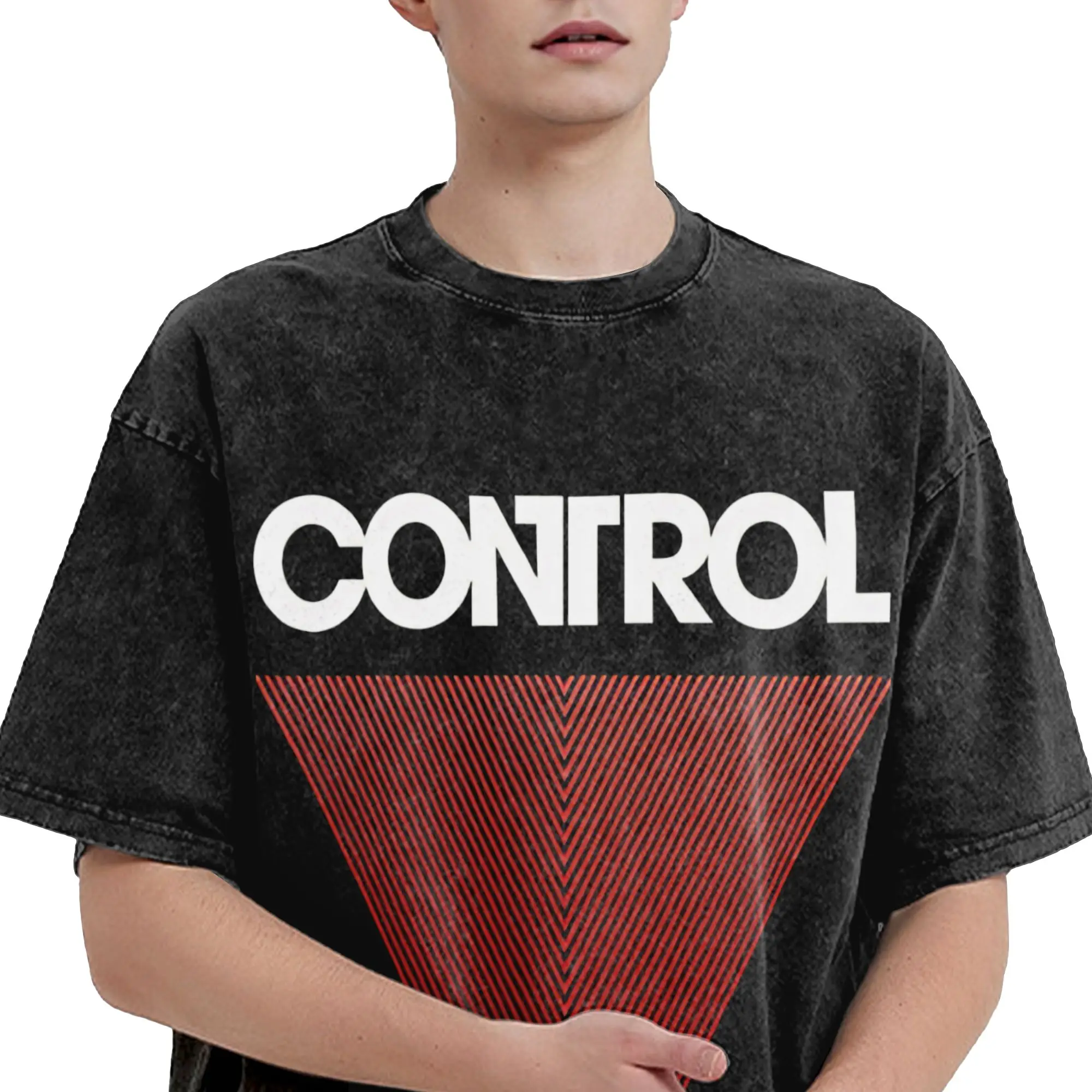 Printed Jesse Control Washed Shirts Outfit Harajuku T-Shirts  for Men Women Tee Shirt