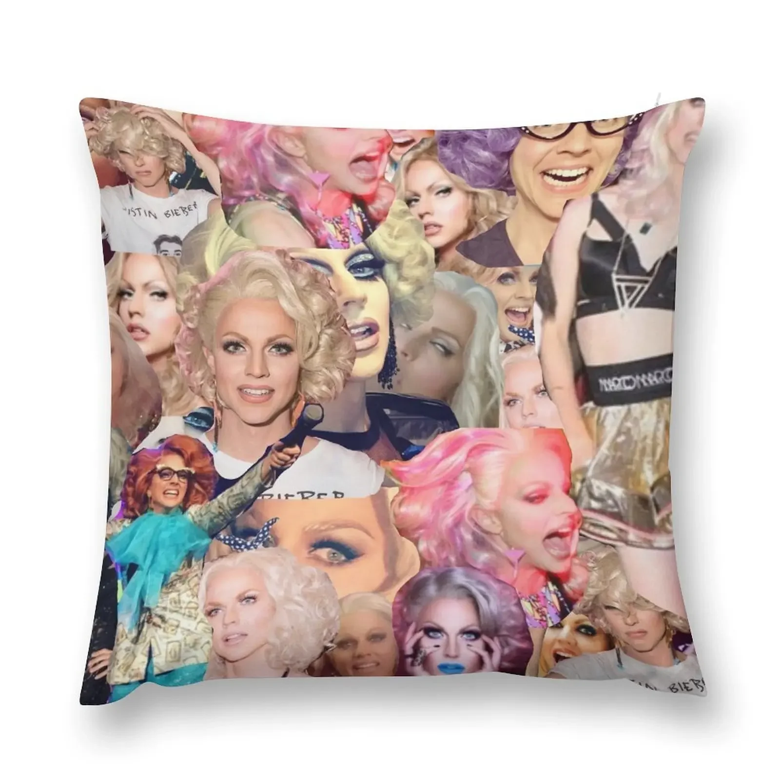 

Courtney Act Collage Throw Pillow bed pillows Decorative Pillow Covers For Sofa pillowcases for sofa cushions pillow