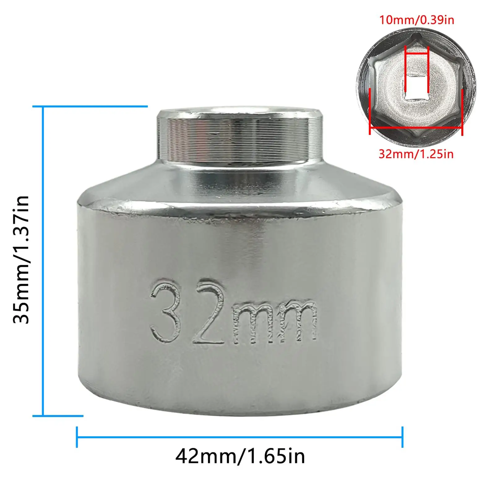 32mm Filter Cap Removal Tool 3/8\