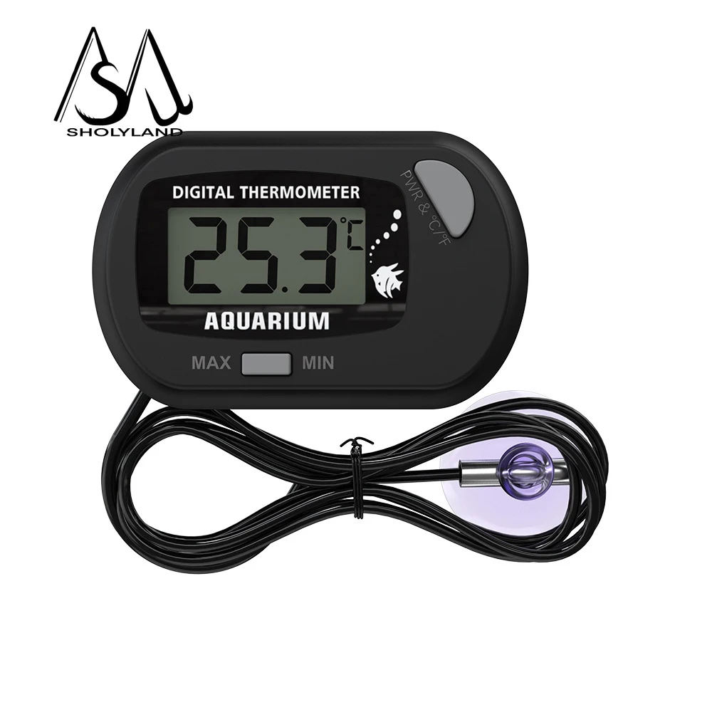 -50℃ - 70℃ Digital Aquarium Fish Tank Thermometer With Suction Cup Temperature Sensor Meter Tester Thermometer Measurement