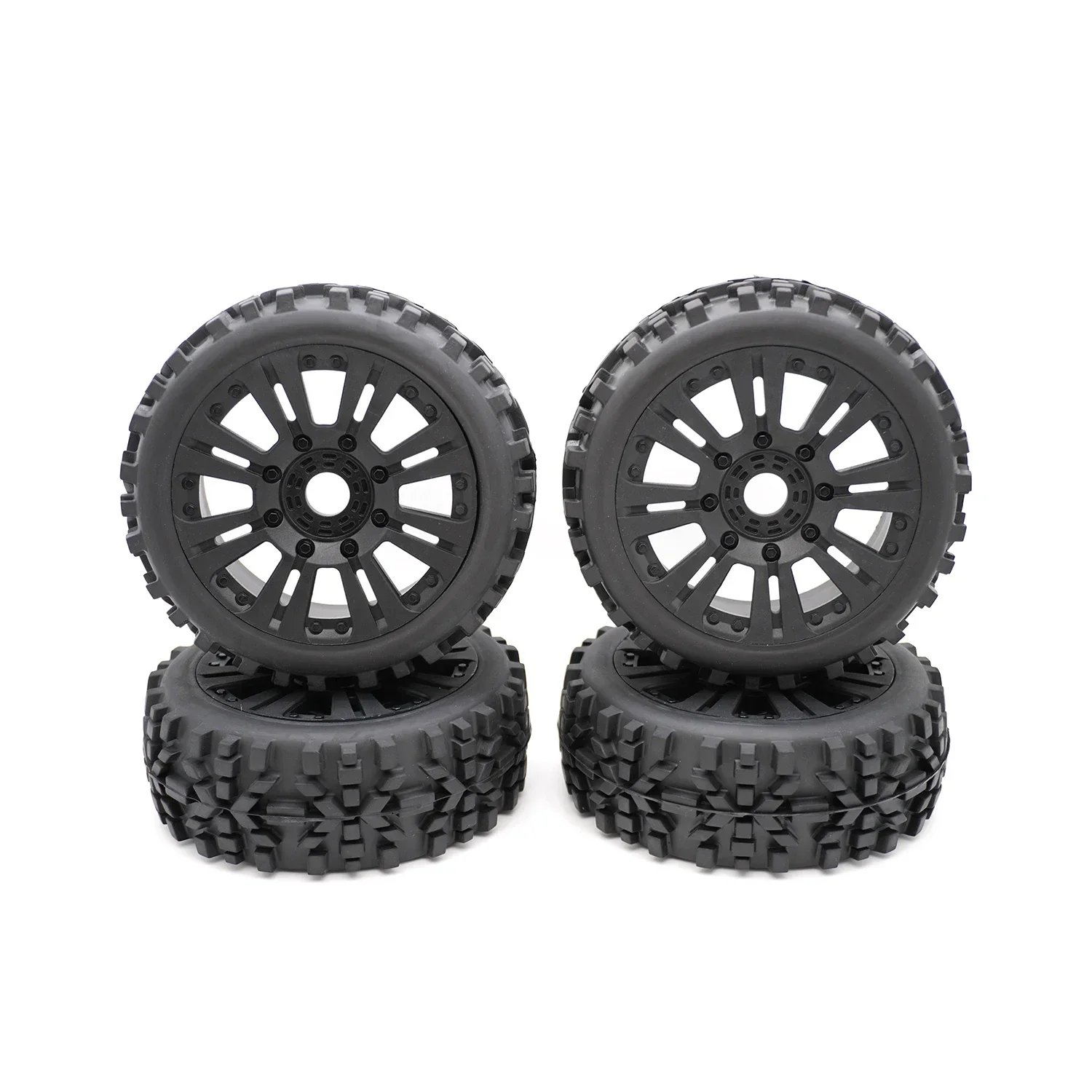 4 pezzi 120mm 1/8 RC fuoristrada Buggy ruote pneumatico 17mm esagonale per ARRMA Typhon Talion Trxs Redcat Team Losi Kyosho HPI HSP VRX RC Car