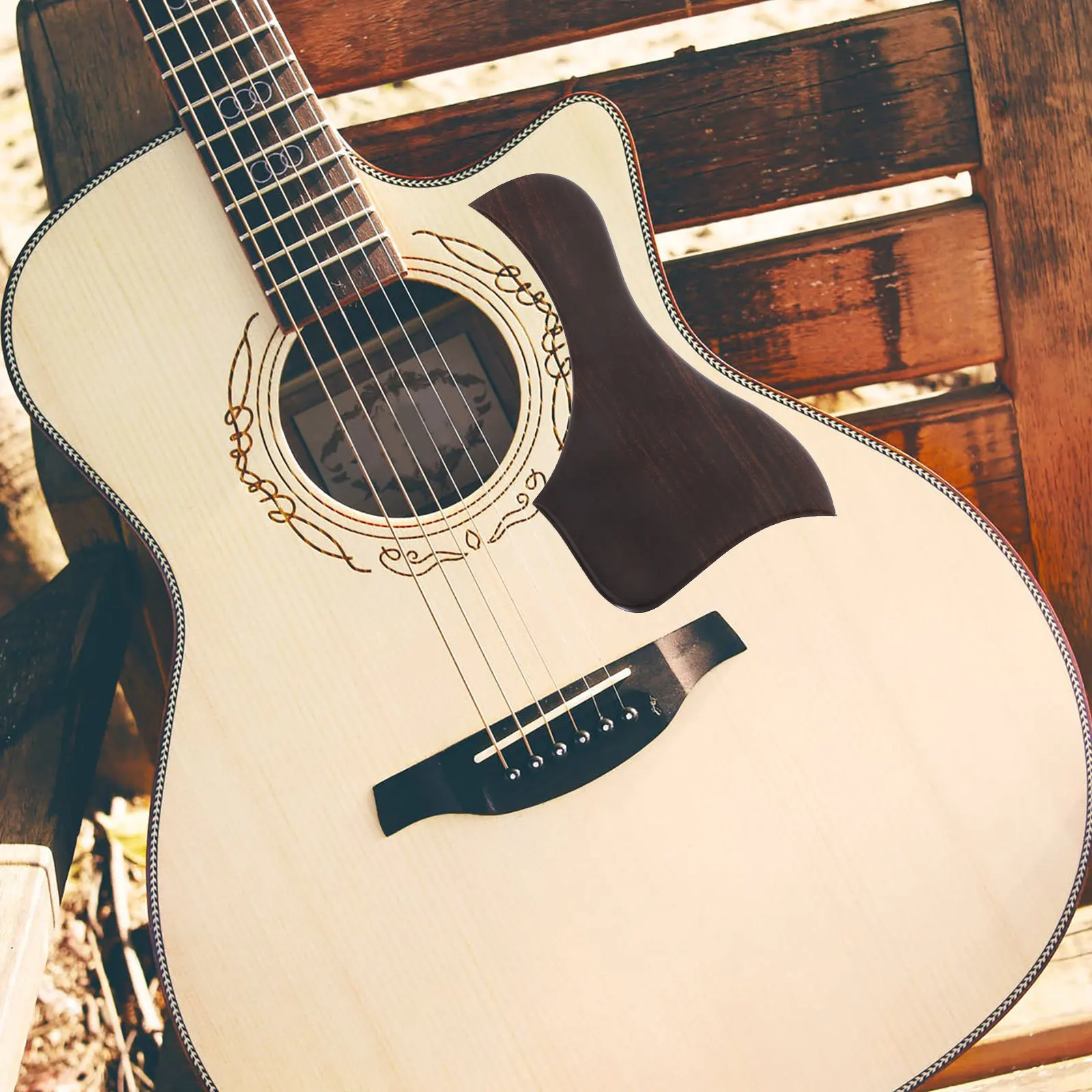 

Acoustic Guitar Parts Pickguard Sticker Impact Protection Board for Guitar Protection from Scratches and Nails