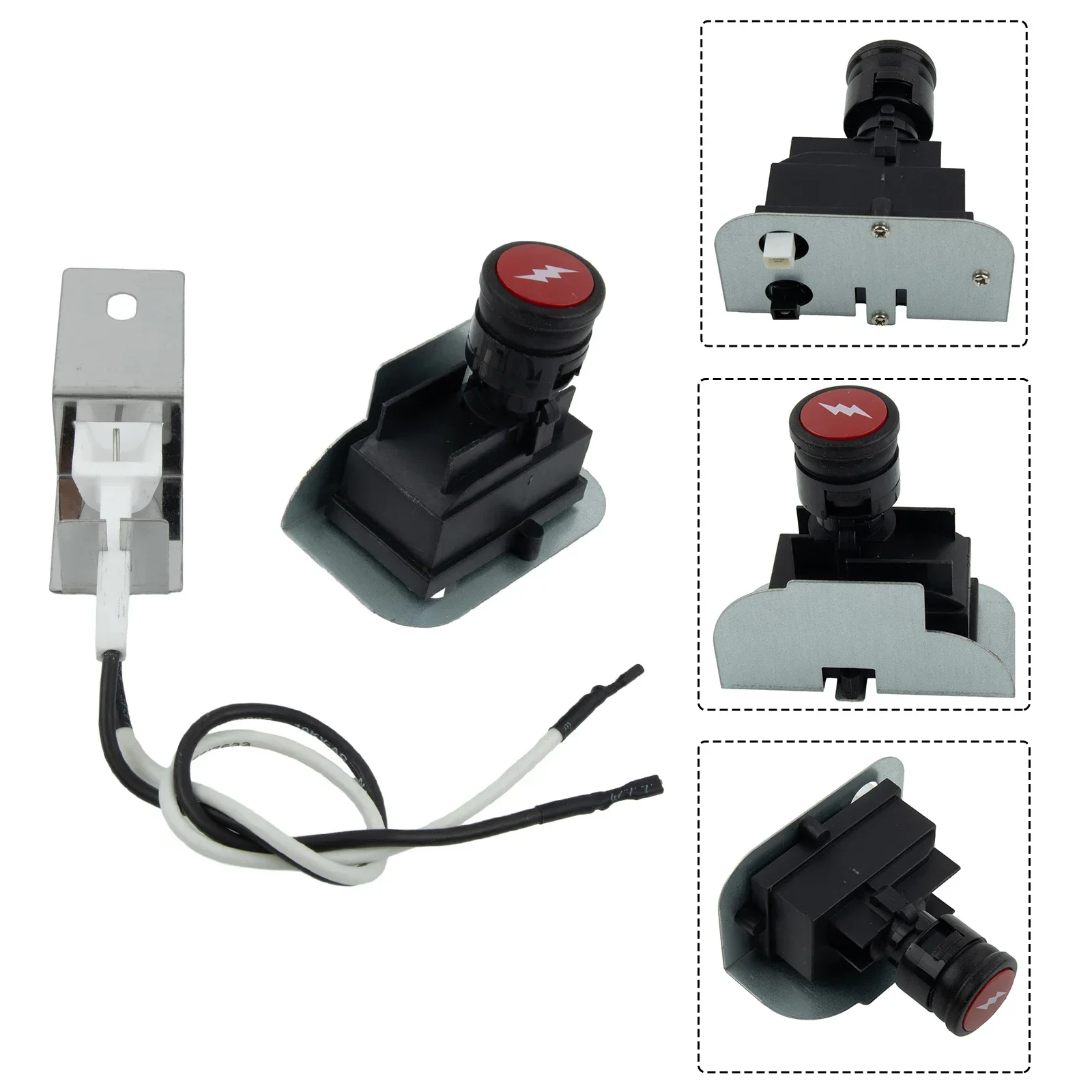 

1pcs Gas Grill Ignition Kit For Weber Q120 Q220 80475 Replacement Outdoor Baking Grill Ignition Assembly