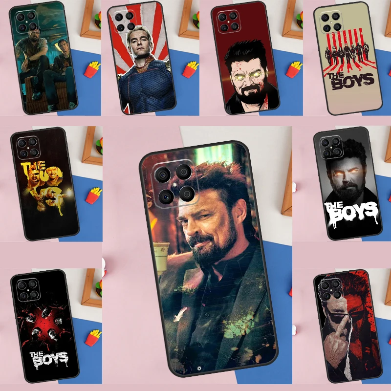 TV Series The Boys Case For Huawei P20 P30 P40 Lite P50 Pro Nova 5T P Smart 2021 Funda For Honor 50 70 X8 X9