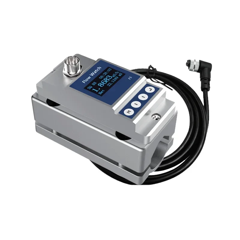 FHM500 High accuracy smart SD card ultrasonic flow watch meter DN15-50 flowmeter for small pipe