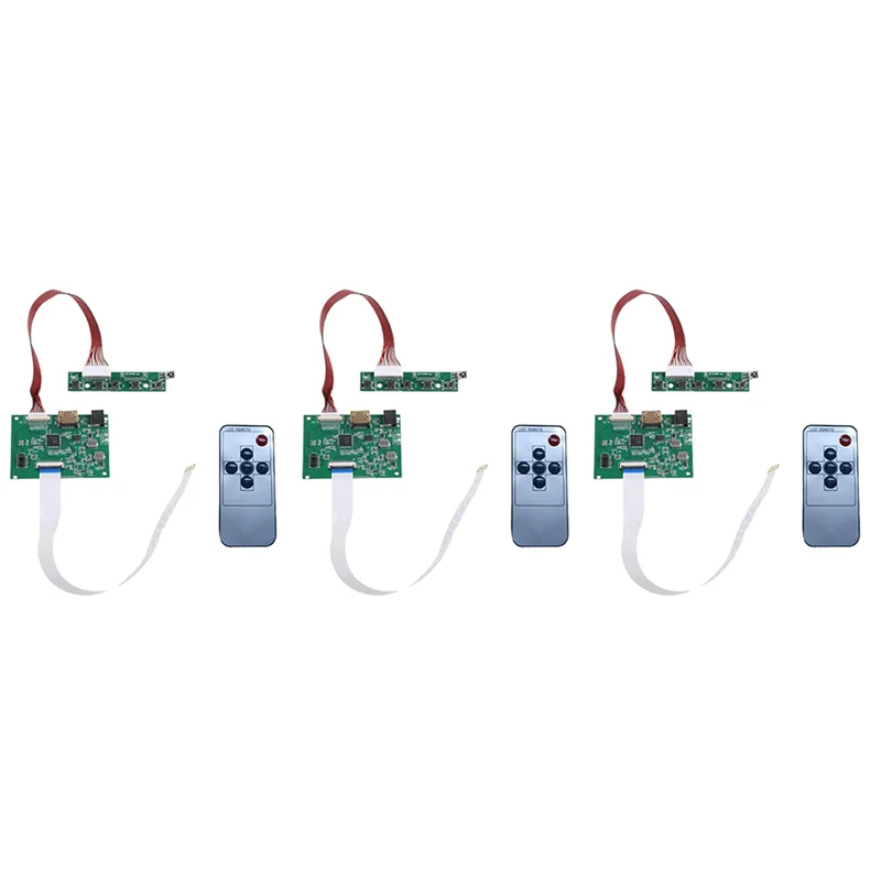 

DIGIT-3Set 30PIN LCD Driver Board -Compatible EDP For Screen Resolution 1920X1200 1920X1080