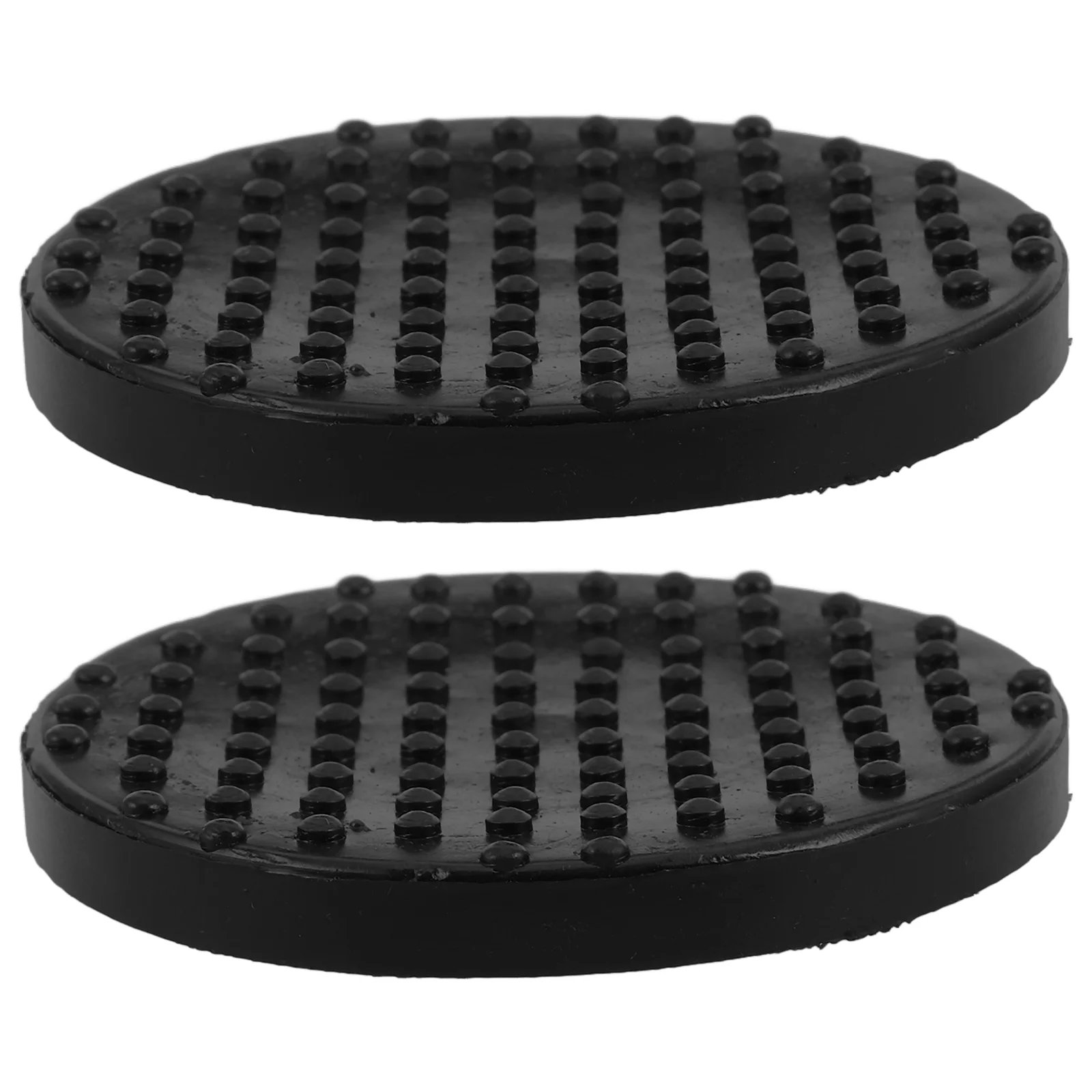 2 Pcs Front Wheel Tray Pad Car Auto Jacking Lift Pads Floor Rubber Automatic Wire Universal Pallet Pump