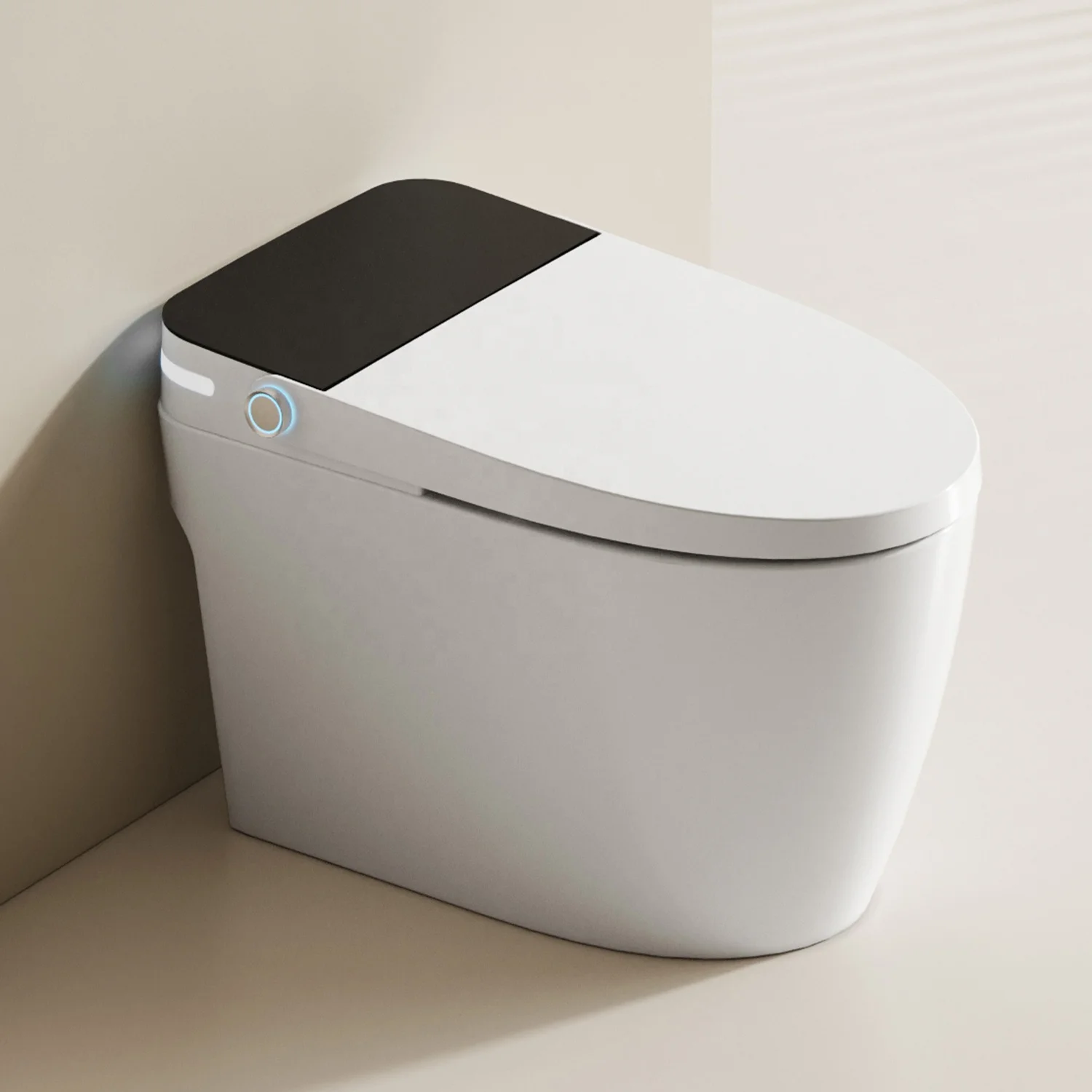 

ZC1 Simple Version Floor Mounted Toilet Bidet Bathroom Smart Toilet Intelligent
