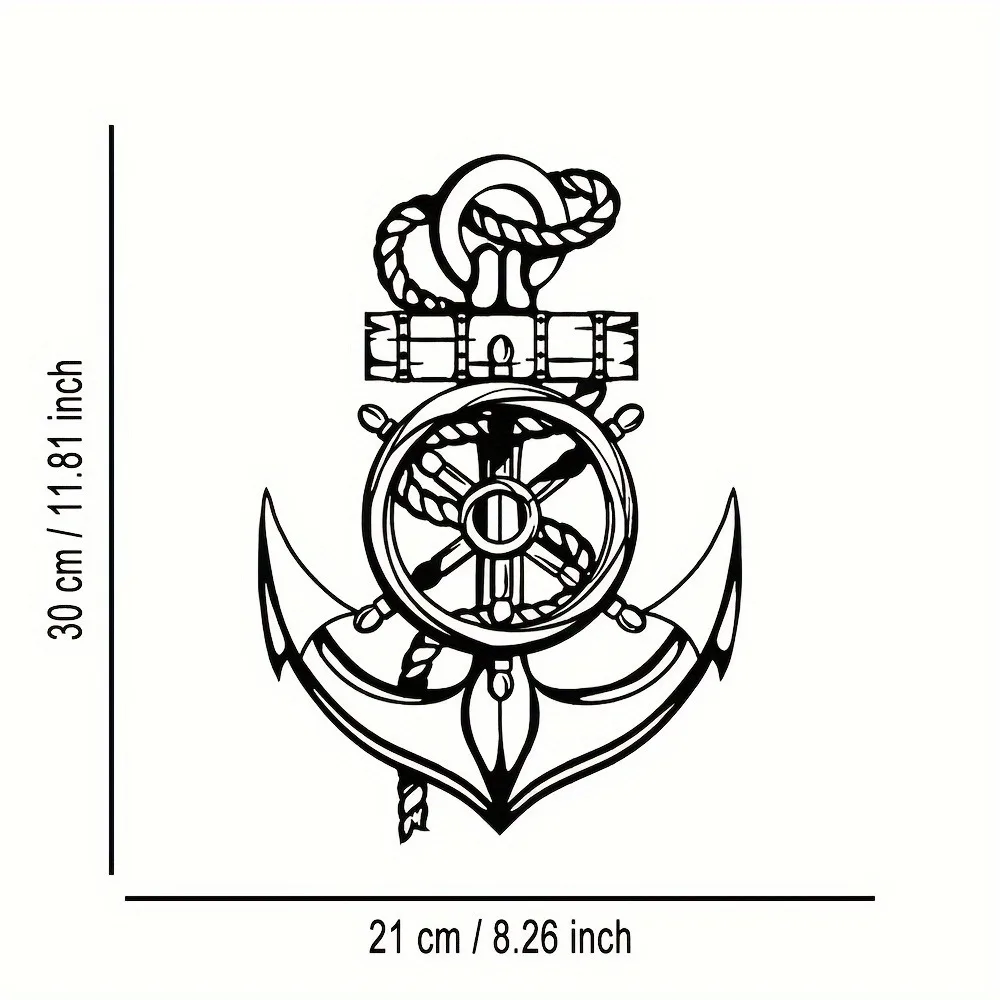 CIFBUY Metal Sailboat Wall Art 3D Iron Panel Modern Home Cafe Bar Decor Gift