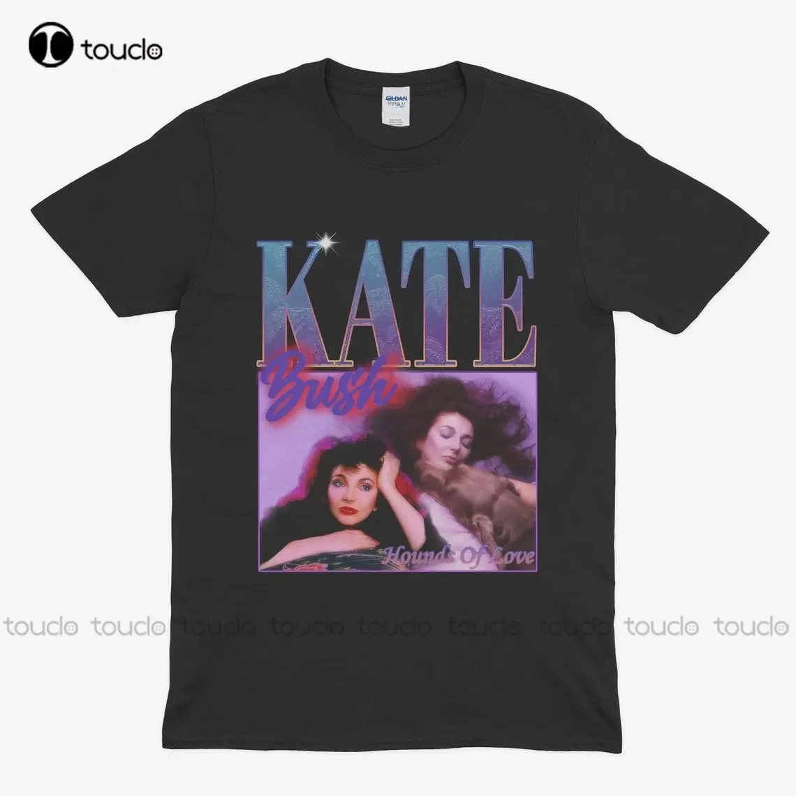 Kate Bush Shirt / Vintage Tee / Hounds Of Love Shirt Funny Mens Tshirts Custom Aldult Teen Unisex Digital Printing Tee Shirts