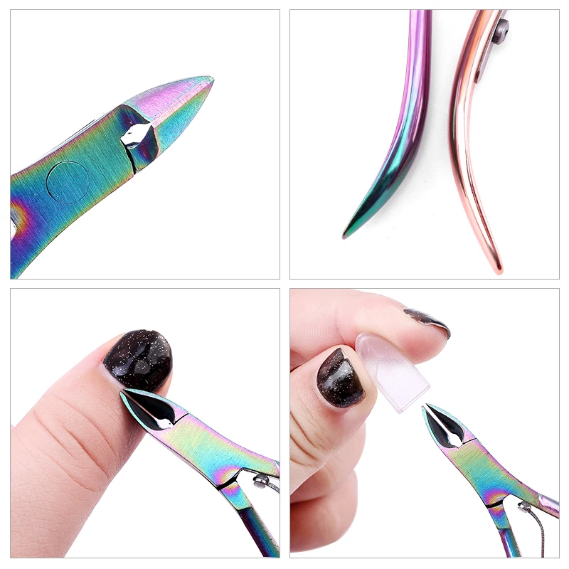 Nibiru Du Professionele Nagels Gereedschap Set Nagelknipper Cuticle Pusher Remover Rvs Manicure Levert Nail Art Accessorie