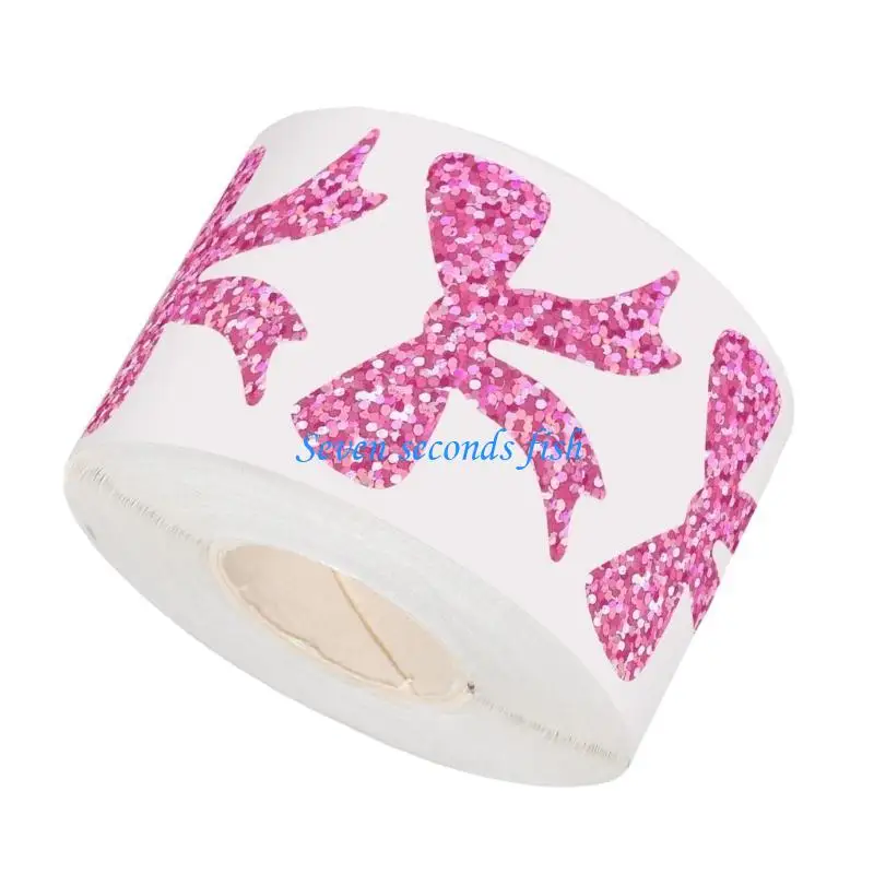 L74B Bowknot -Aufkleber -Wraping -Etikett für Scrapbooking Journal Packaging Decoration