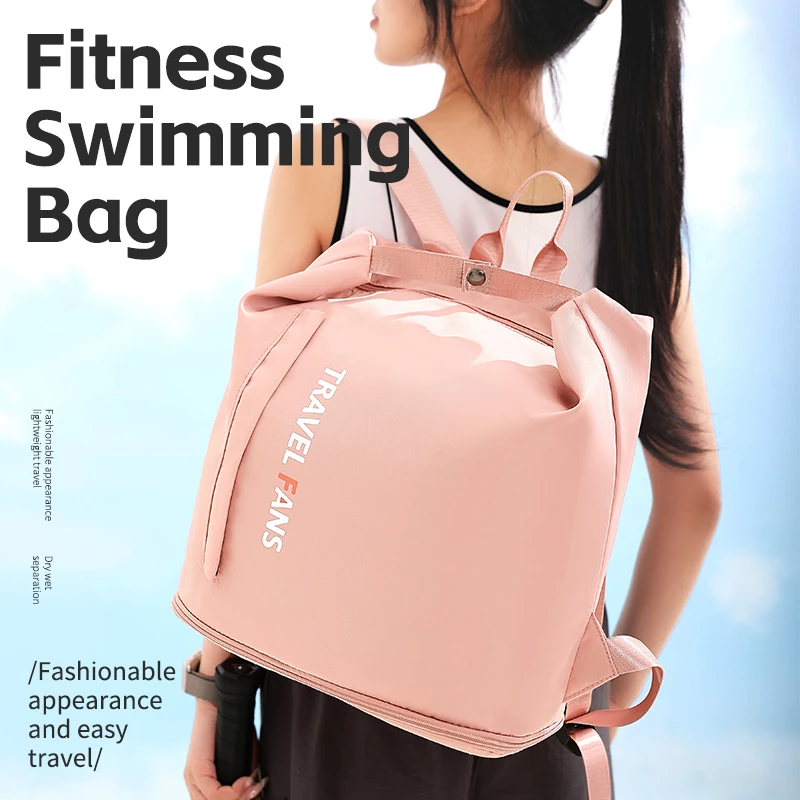 Fitness Backpack Swimmers Sports Fitness Backpack Large Training Equipment Swimming Bag Suitable for Men/Women