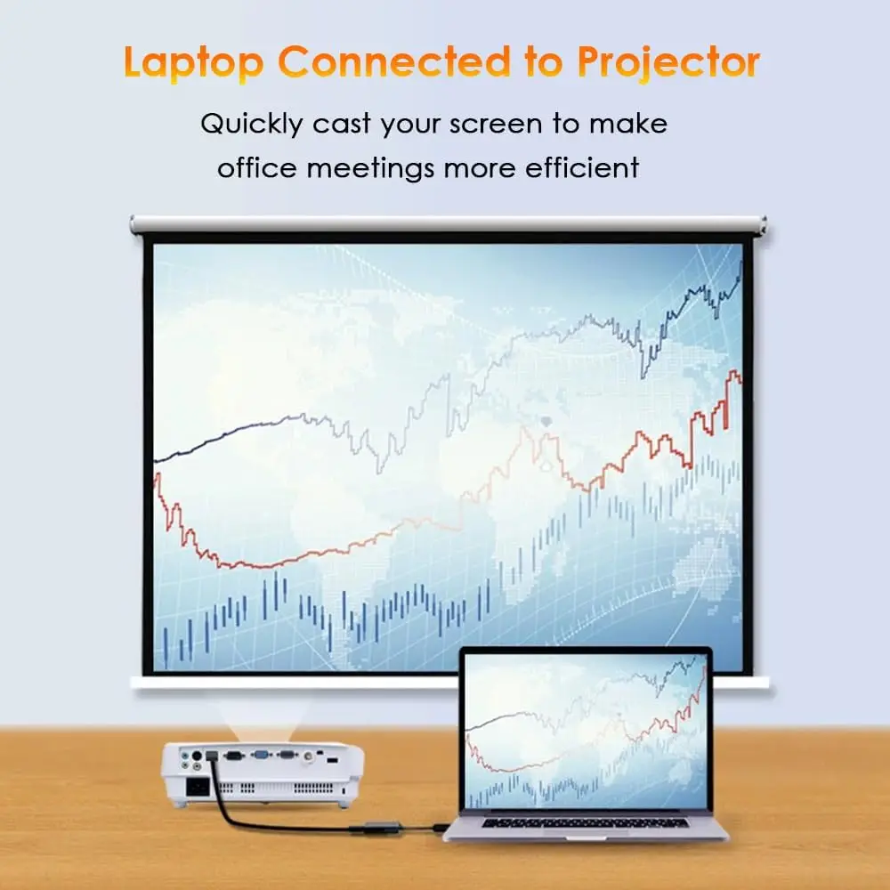 DisplayPort a Adaptador 4K, -PC Direccional DP 1.2 Macho a Pantalla 1.4 Hembra, DP a Convertidor Compatible con PC TV Monitor Pr