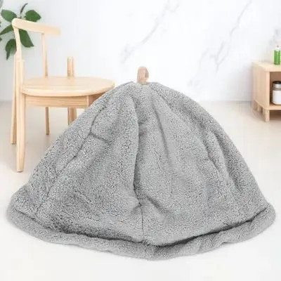Felt Sauna Hat Coral Fleece Material Soft Warm Wide Brim Breathable Hole Sauna Room Shower Cap Men Women Bathroom Accessories