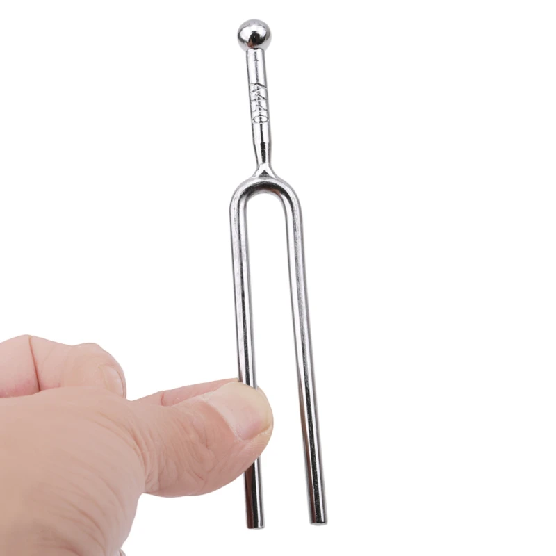 Medical Tuning Fork 440Hz A Tone Stainless Steel Violin Tuner Hammer Healing Sound Percussion Instrument Part Musical Instrument