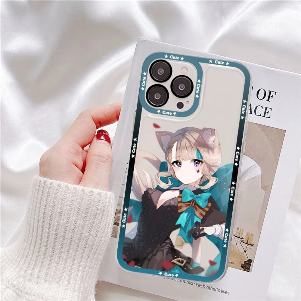 Lyney And Lynette Genshin Impact Phone Case For Redmi 7 8 9 A For Redmi Note 5 7 8 9 10 11 Pro Max 4G 5G Funfas