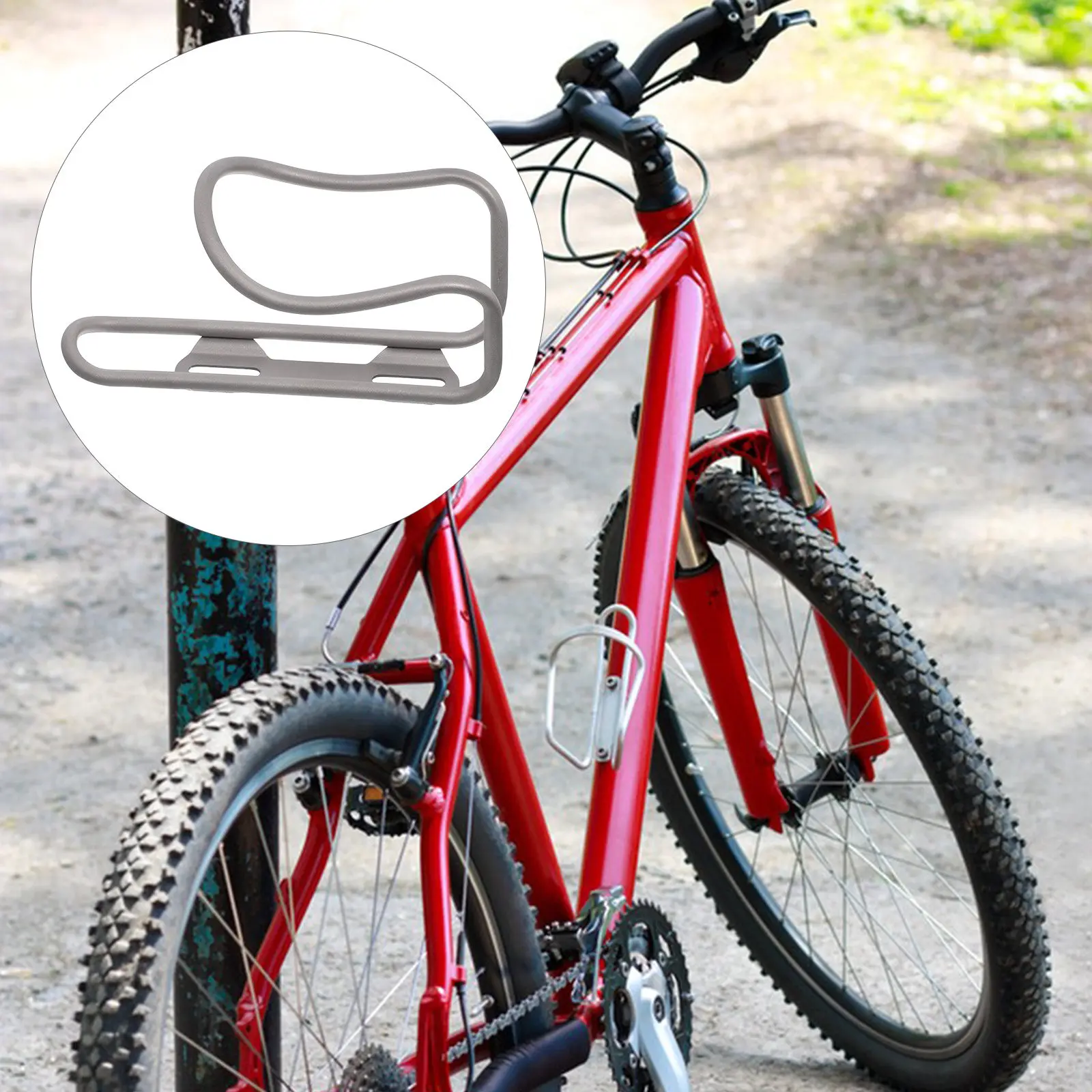 

Легкий держатель для бутылки из титанового сплава для велосипеда: надежный и устойчивый для пересеченной местности, простая установка и снятие, универсальная совместимость