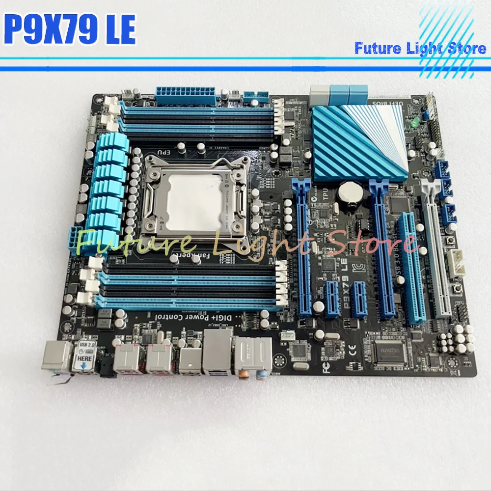 Motherboard C603 LGA2011 4-Channel 8 Memory Slot P9X79 LE X79