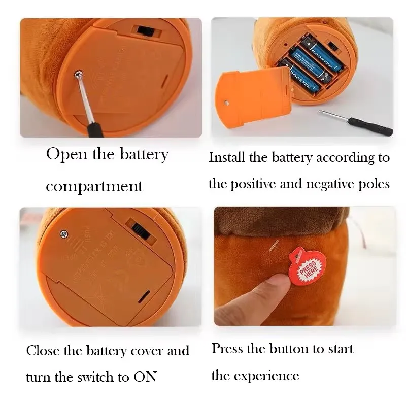 말하는, 녹음하는, 춤추는 선인장 장난감, 어린이용 전자 플러시 선인장 장난감, 120곡, 어린이 생일 선물