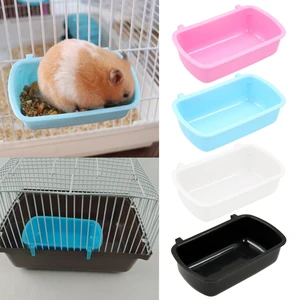 Mangkuk Pengumpan Makanan Hewan Peliharaan Kecil Kandang Hamster Menghubungkan Mangkuk Gantung Perangkat Minum Air Cangkir Makan Kelinci Tupai Burung Cangkir Makan 10 mangkuk makanan kelinci penjualan terbaik - №