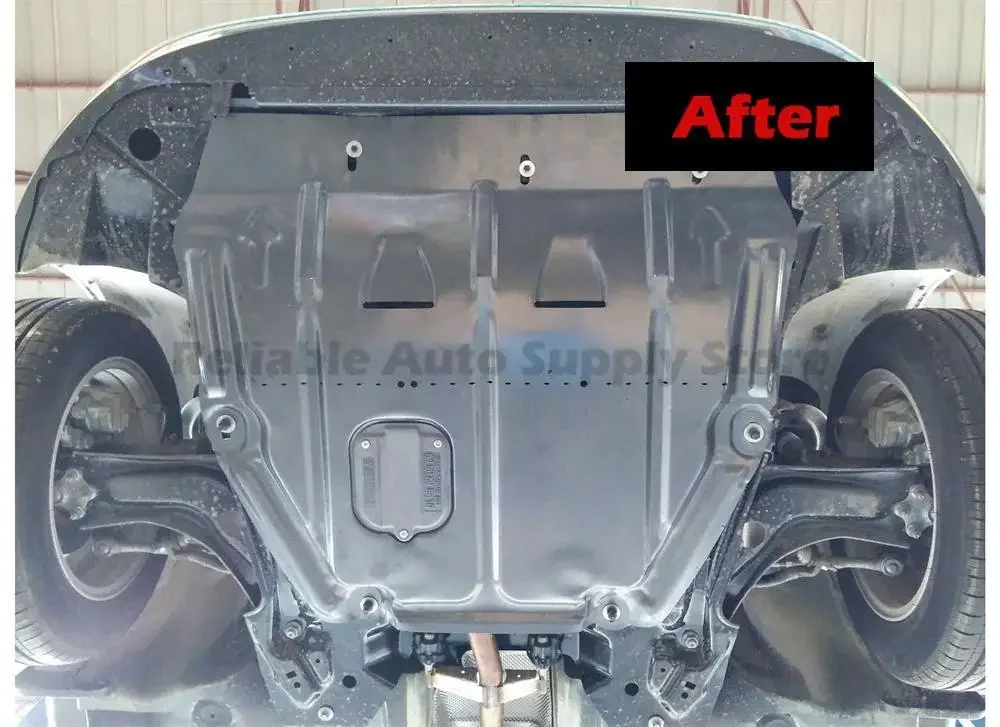 Durable Auto Engine Guard Plate Under Car Protection for Long Lasting for PEUGEOT 301 2014-2019