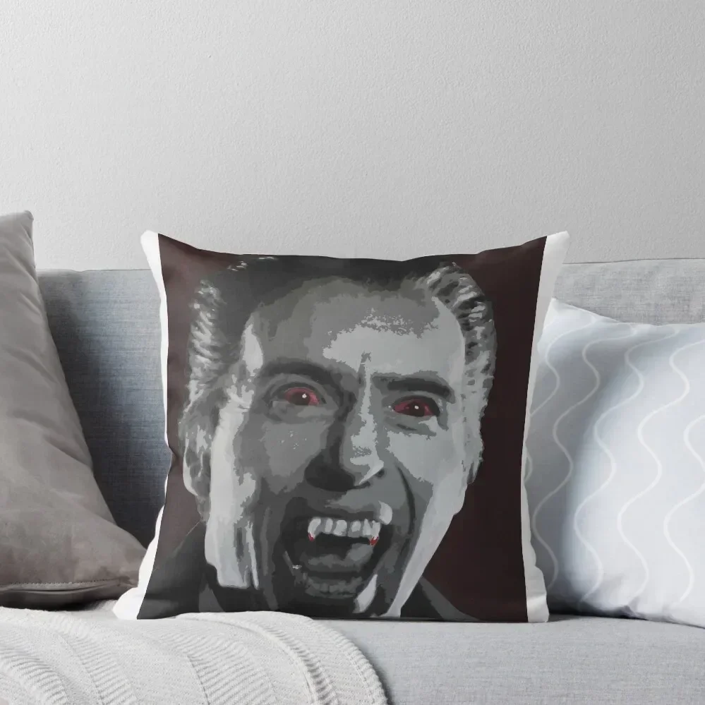 

Hammer Films - Dracula Throw Pillow Decorative Cushions Decorative Cushion Cover Plaid Sofa Luxury Pillow Cover pillow