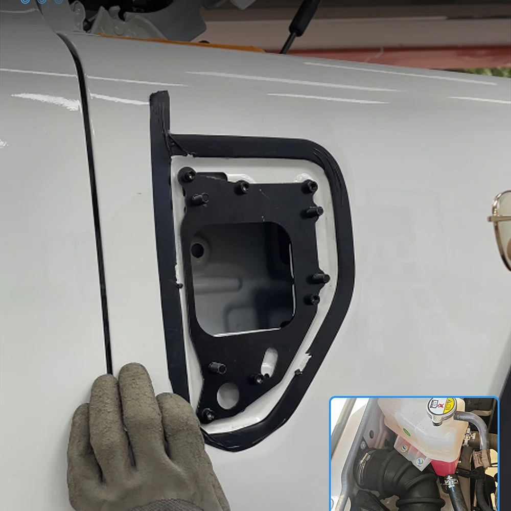 Off-Road Snorkel Kit for BAIC 212 T01 2024 2025 2026 Roof High Air Intake Special Water Fording Modification Accessories