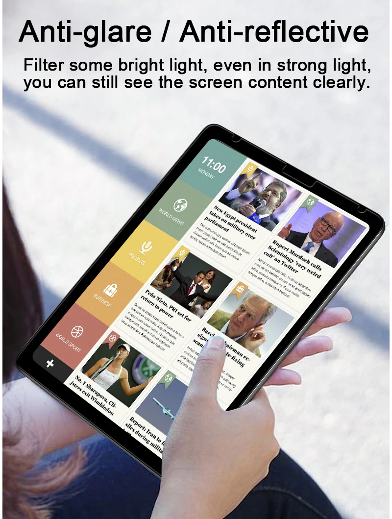 Anti-Spy ปกป้องหน้าจอสำหรับ Huawei Matepad 10.4 11 นิ้ว Pro 10.8 12.6 Anti-Peeping ความเป็นส่วนตัว Matte ฟิล์ม Anti-Glare Anti-sweat