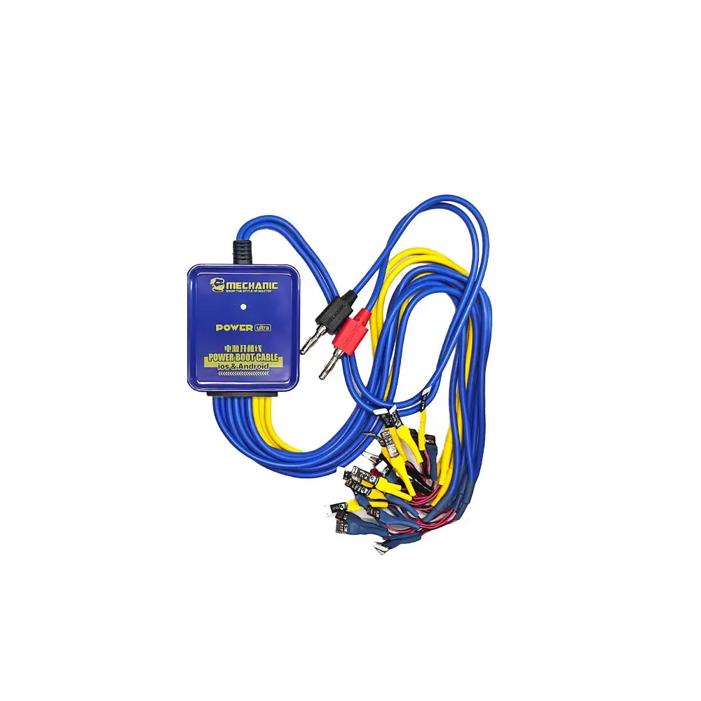 MECHANIC POWER Ultra Power Boot Cable for IPhone 6-17ProMax Android Samsung Huawei  Xiaomi Phone Power Supply Repair Test Cord