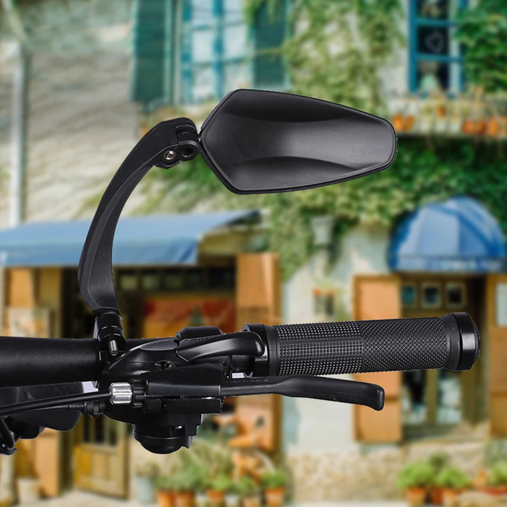 

1Pcs High Definition Bike Rearview Mirror 360 Degree Rotatable Sturdy Handlebar Mirror for Mountain Bike Cycling Safety