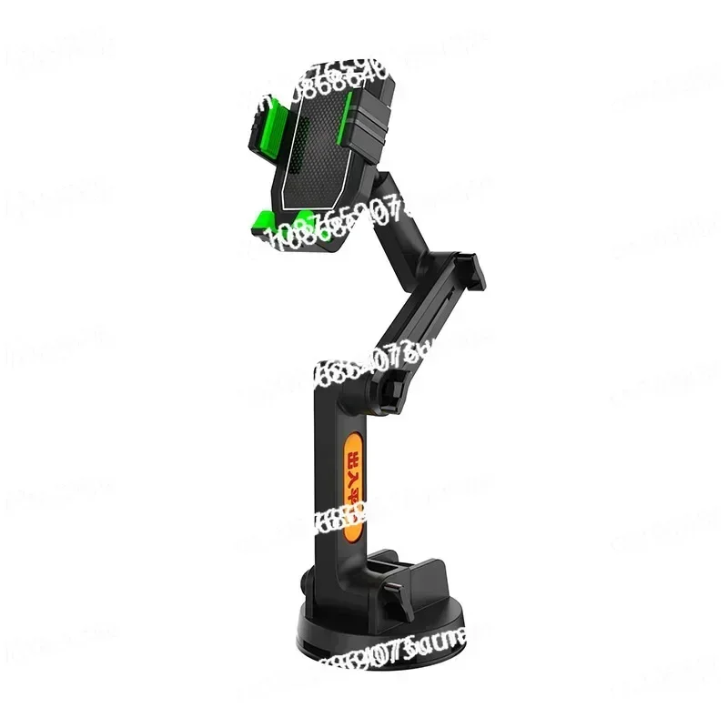 Truck Mobile Phone Bracket Suction Cup Front Glass Car Mobile Phone Bracket Truck Excavator Shockproof Cockpit Phone Frame