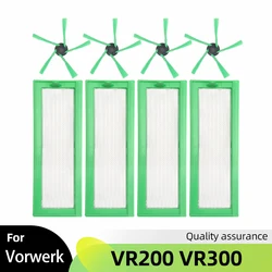 Replacement Kit For Vorwerk Kobold VR200 VR300 Vacuum Cleaner Spare Main Roller Brush Spin Brush Hepa Filter