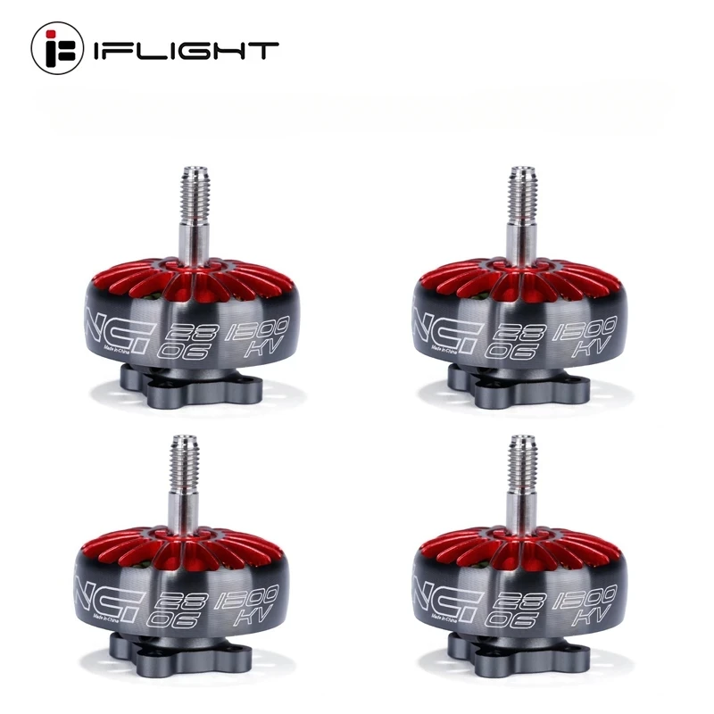 

IFlight XING 2806.5 1300KV 1800KV 2-6S Brushless Motor for 7-8 inch FPV Frame Propeller RC FPV Racing Drone