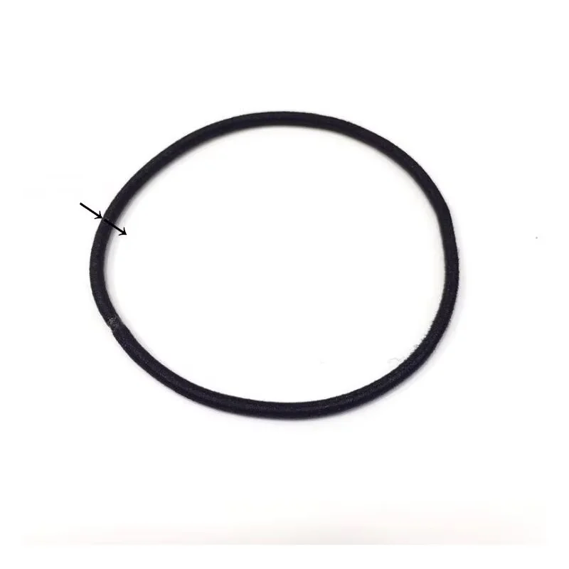 Nieuwe kleur nylon elastische haarband rubberen band voor vrouwen mannen dunne haarbanden paardenstaart houder haaraccessoires