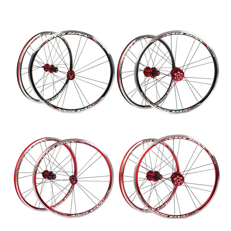 RT A100 406 自転車ホイールセット 20 インチ折りたたみ自転車 BMX 7/8