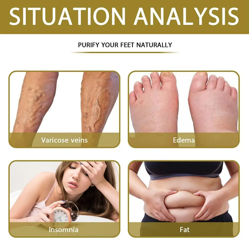 7 PCS/10 PCS Bee Lymphatic Ification And Slimming Foot Soak Beads Fat Burning Foot Bath Salt Soak Fast Slimming Body Care