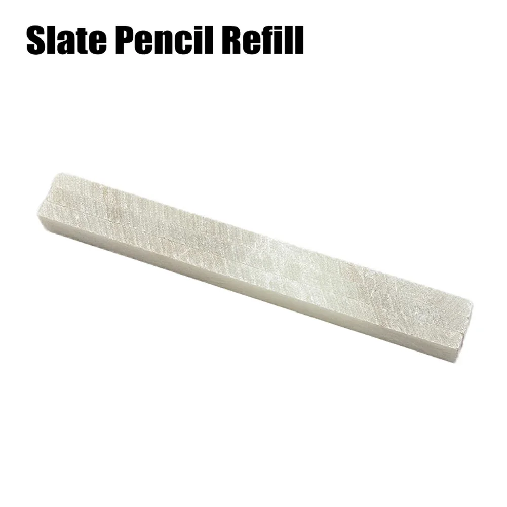 Slate Stone Pencil Soapstone Marker + Copper Button Holder Set For Machinery And Vehicle Manufacturing