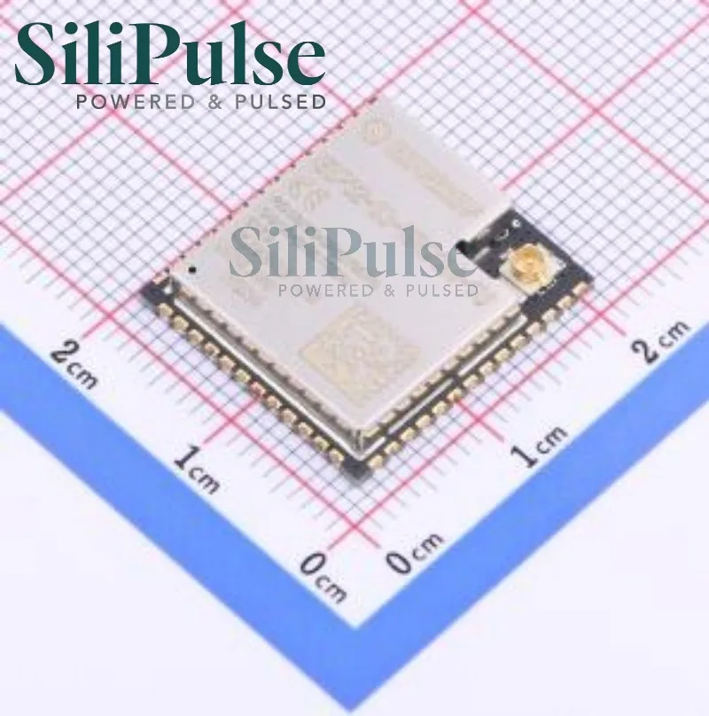 (5/10pcs) ESP32-S3-WROOM-1U-N4 SMD,18x19.2mm 100% Original In Stock SMD module, ESP32-S3, 4 MB SPI flash, IPEX antenna connector
