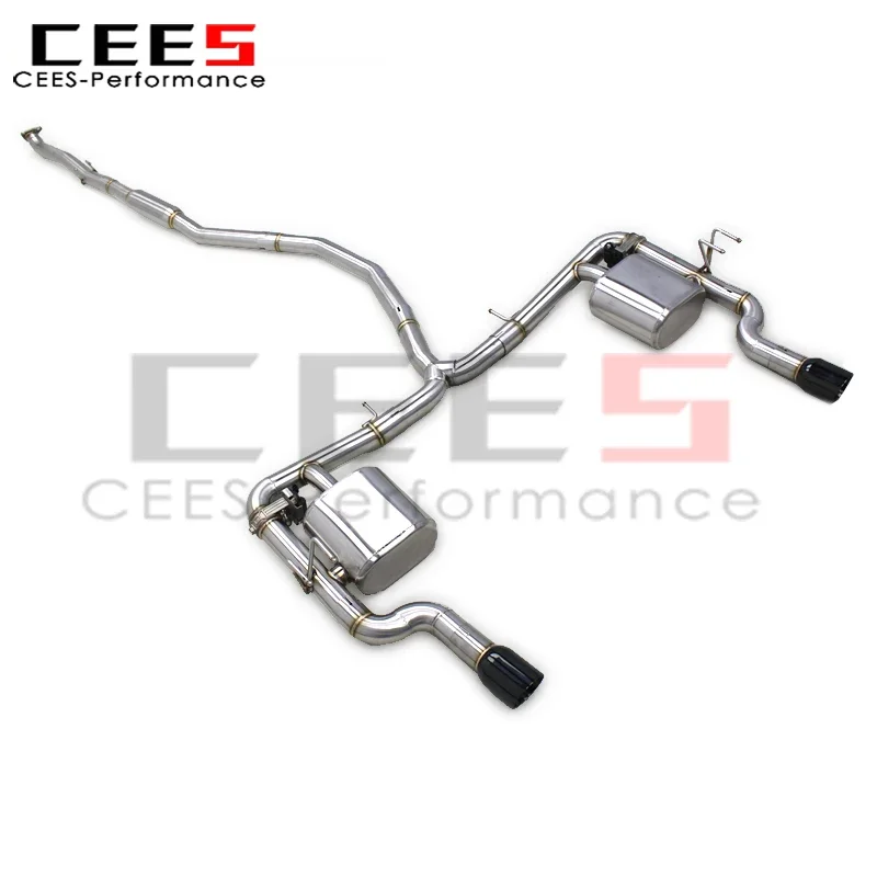 CEES Valvetronic Catback for Honda CIVIC 1.5T 2016-2023 Stainless Steel Muffler Catback Pipe System