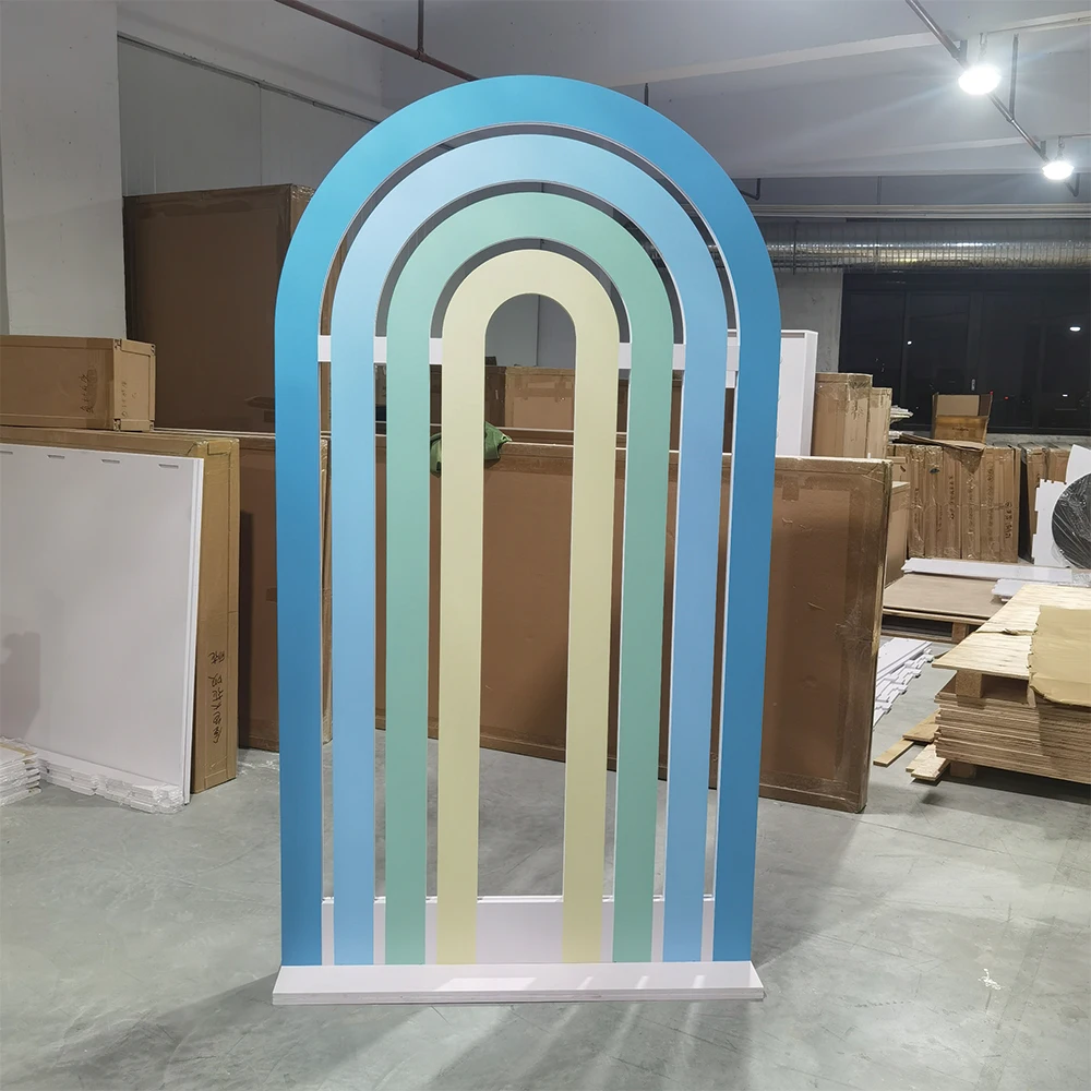 

Popular Colorful Acrylic Wedding Backdrop Arch Panel For Wedding Events Decoration